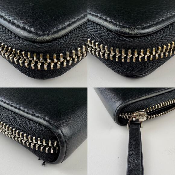 💎✨Authentic Balenciaga Logo Leather Continental Wallet - Picture 4 of 4